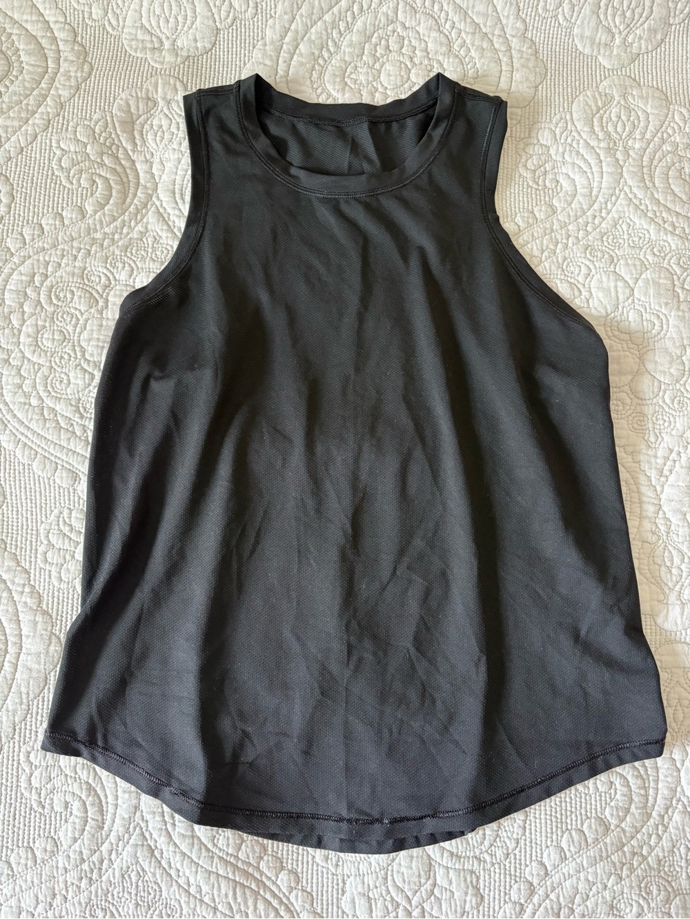 lululemon athletica Black Racerback Workout Tank